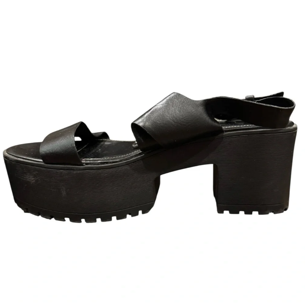 ASOS Black Chunky Platform Sandals